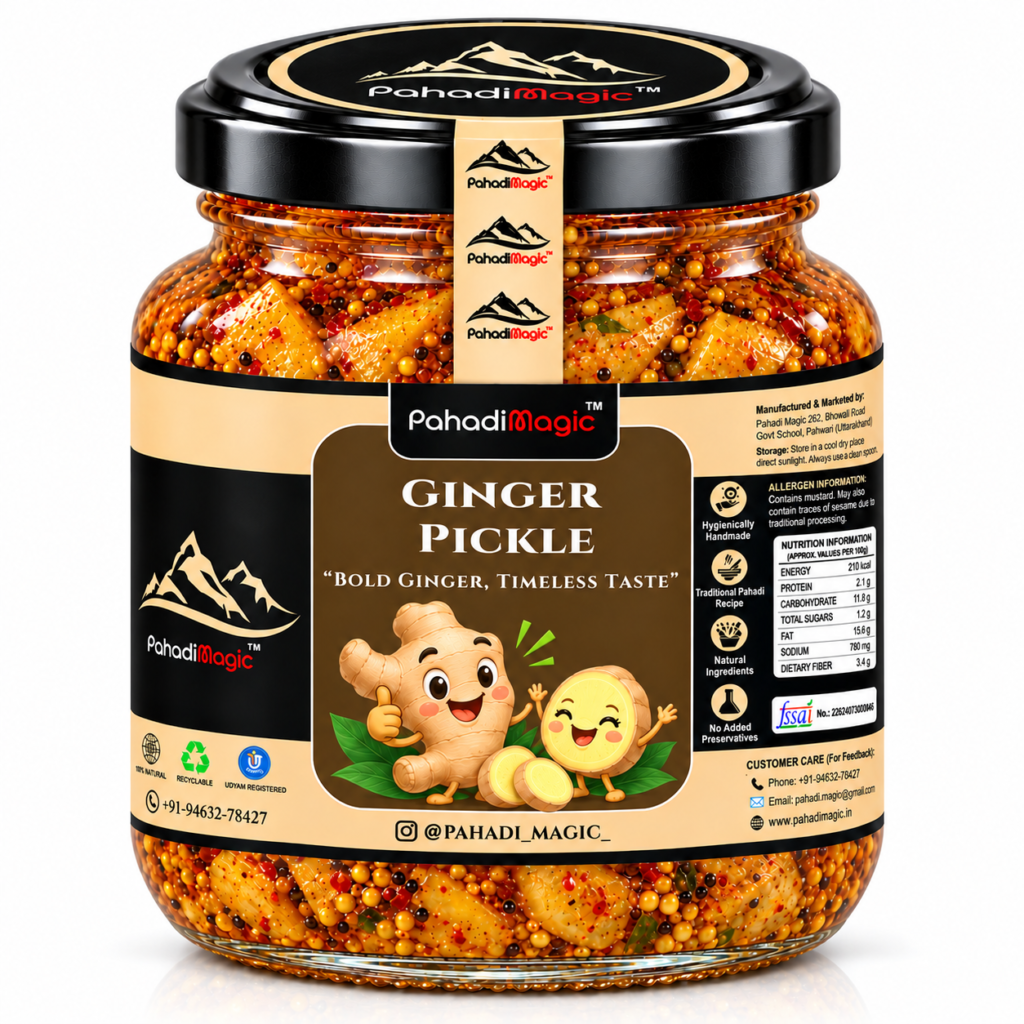 Ginger Pickle 300g - Pahadi Magic product