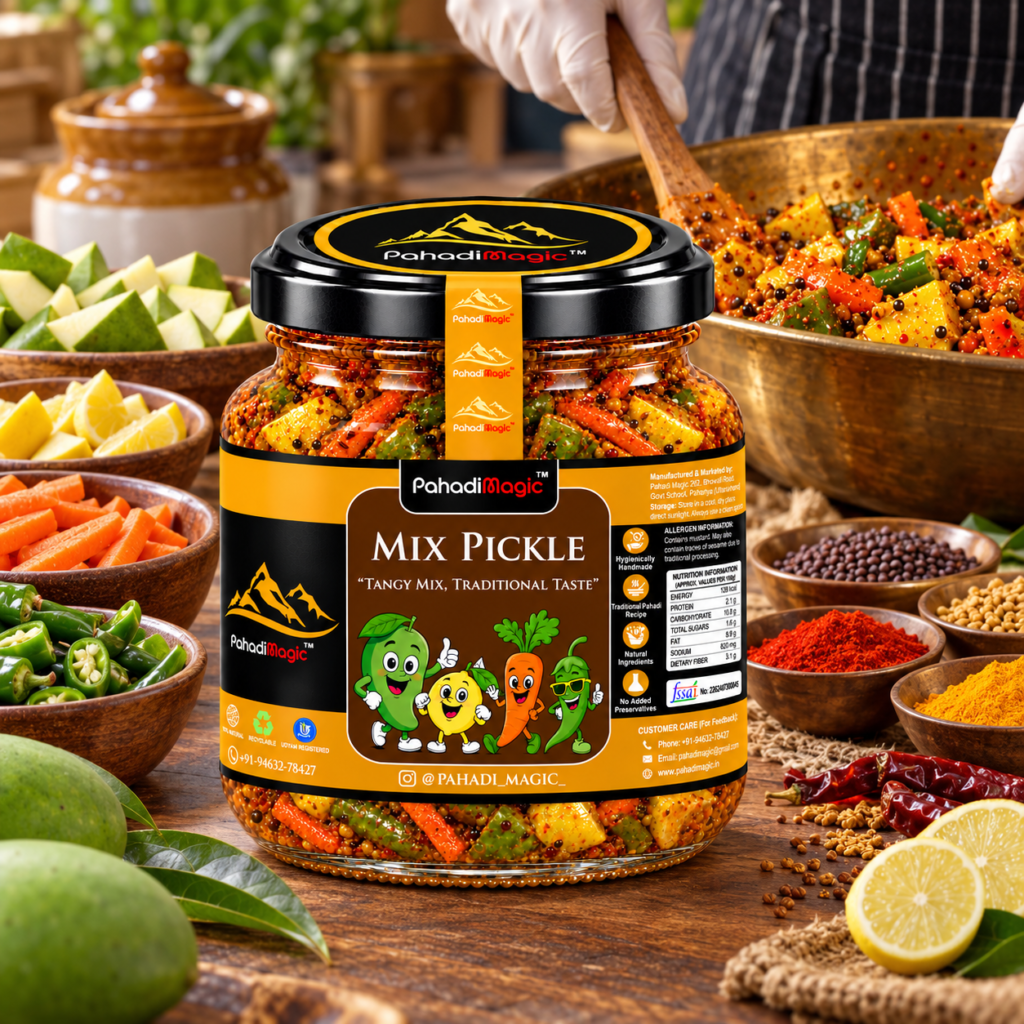 Mix Pickle 300g - Pahadi Magic product view 2