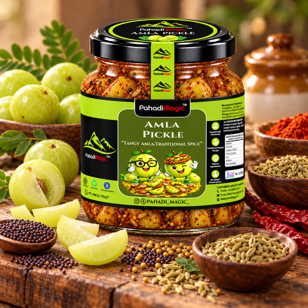 Amla Pickle 300g - Pahadi Magic product view 3