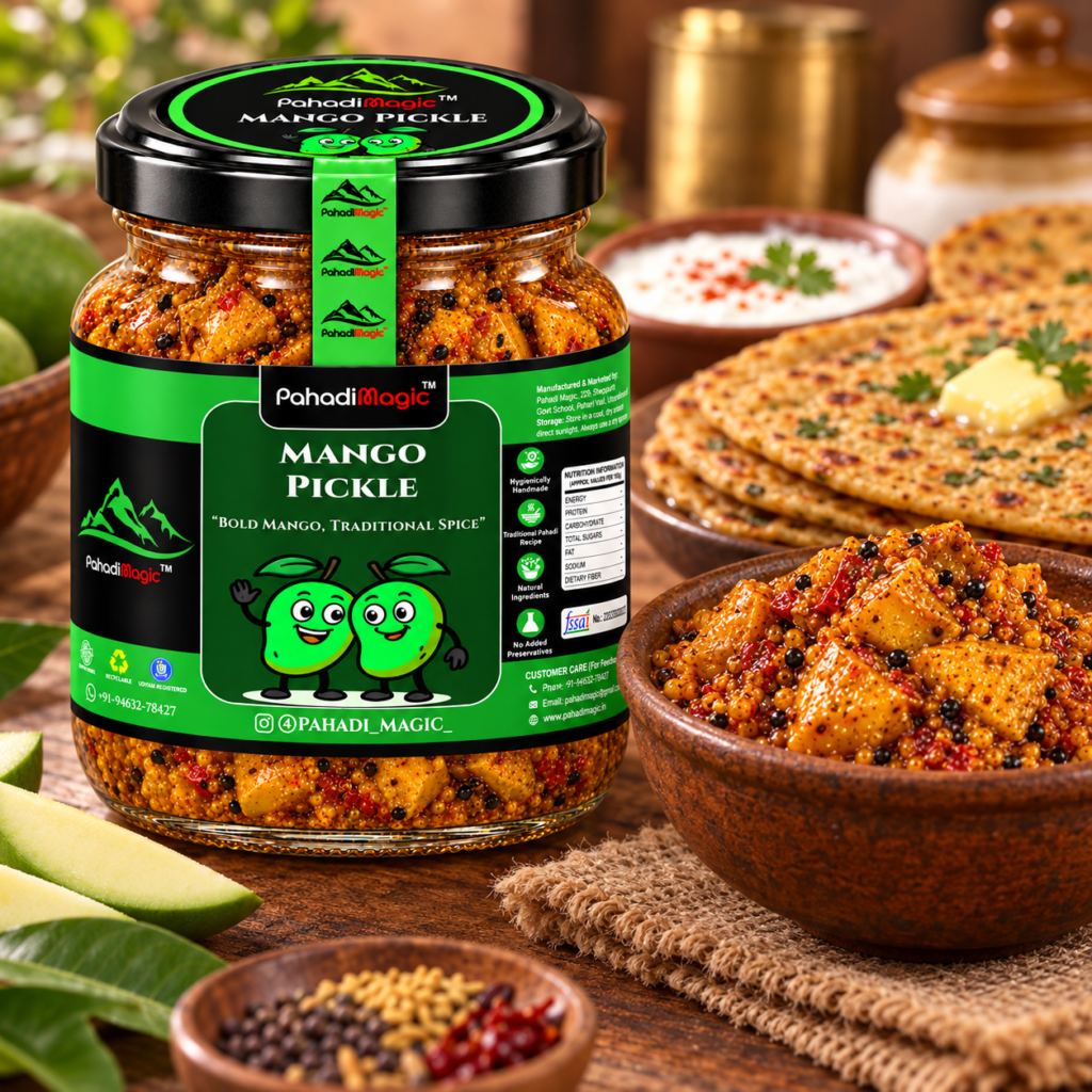 Mango Pickle 300g - Pahadi Magic product view 3