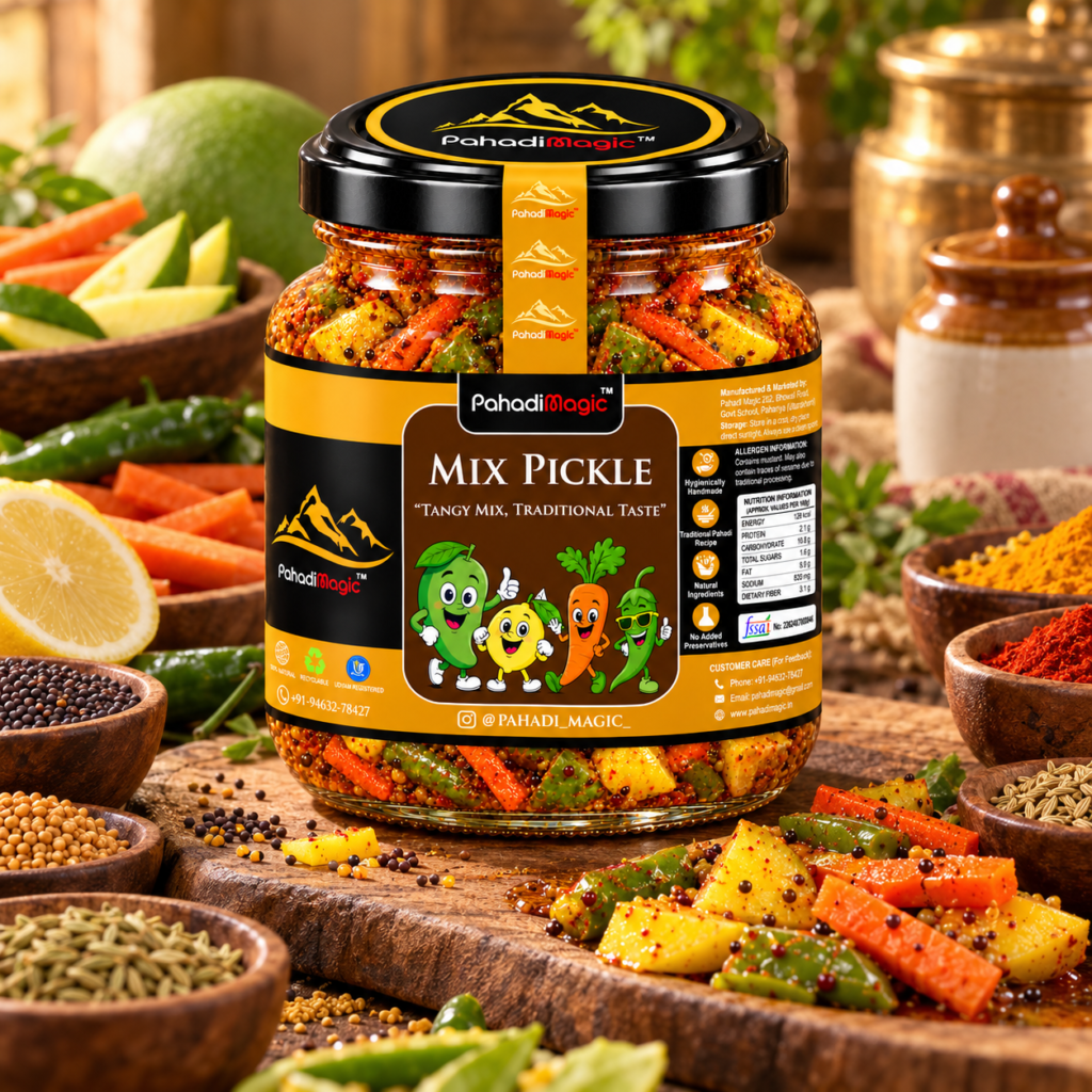 Mix Pickle 300g - Pahadi Magic product view 4