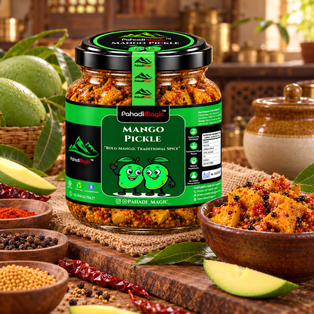 Mango Pickle 300g - Pahadi Magic product view 4