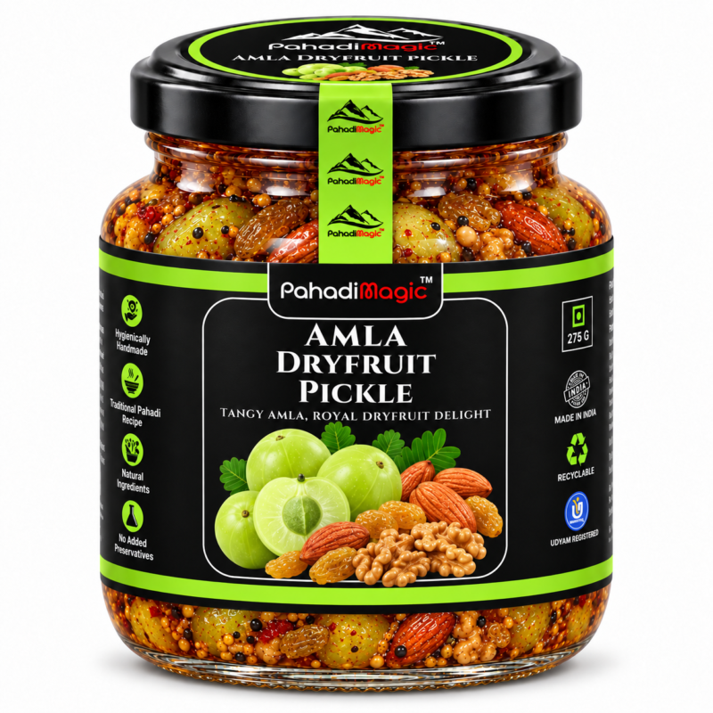 Amla Dryfruit Pickle by Pahadi Magic