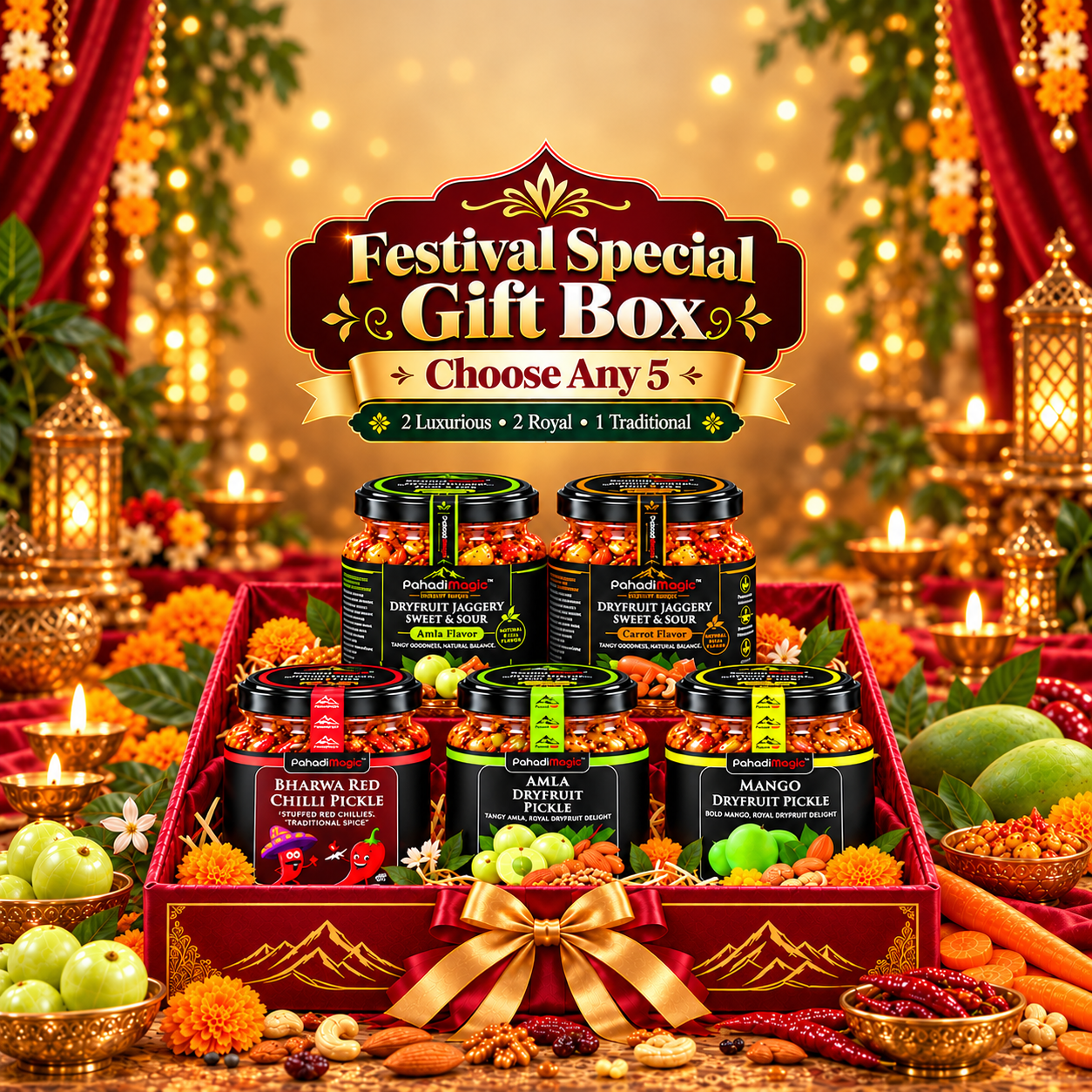 Festival Special Gift Box Choose 5