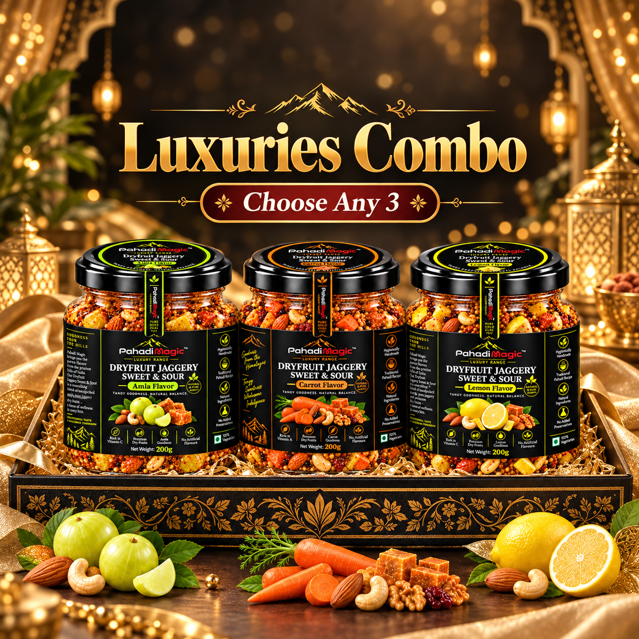 Luxuries Combo Choose Any 3